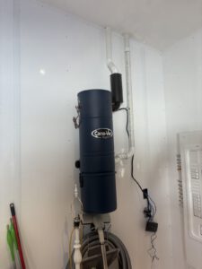 Attic air handler unit with flexible ducting and control systems